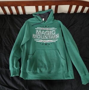 Magic Mountain Green Hoodie